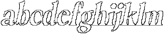 Maverly Pixel Outline otf (400) FONT
