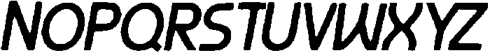 Maveza ttf (400) Font UPPERCASE