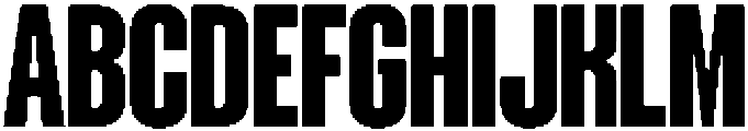Mavine Bold otf (700) Font UPPERCASE