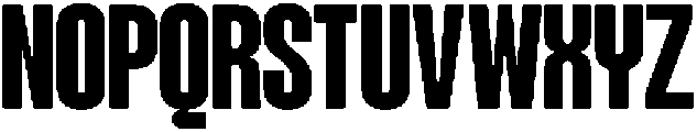 Mavine Bold otf (700) Font UPPERCASE
