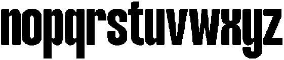 Mavine Bold otf (700) Font LOWERCASE