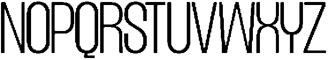 Mavine ExtraLight otf (200) Font UPPERCASE