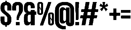 Mavine SemiBold otf (600) Font OTHER CHARS