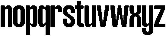 Mavine SemiBold otf (600) Font LOWERCASE