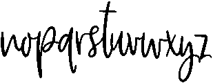 Mavis Regular otf (400) Font LOWERCASE