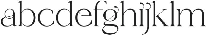 Maviste Regular otf (400) Font LOWERCASE