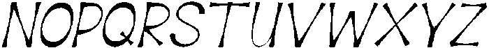 Mavones Thin Italic otf (100) Font UPPERCASE