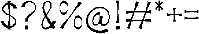 Mavones Thin otf (100) Font OTHER CHARS