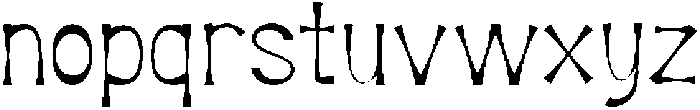 Mavones Thin otf (100) Font LOWERCASE