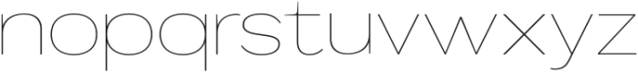 Mavora Sans Thin Extra Expanded otf (100) Font LOWERCASE