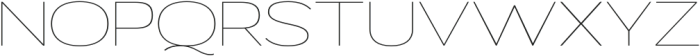Mavora Sans Thin Ultra Expanded otf (100) Font UPPERCASE