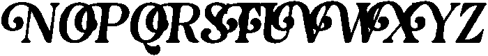 Mawar otf (400) Font UPPERCASE