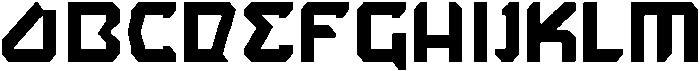 Maxed Regular otf (400) Font UPPERCASE
