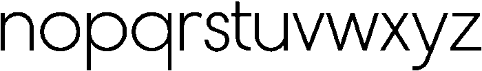Maxi otf (400) Font LOWERCASE