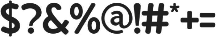 Maxico otf (400) Font OTHER CHARS