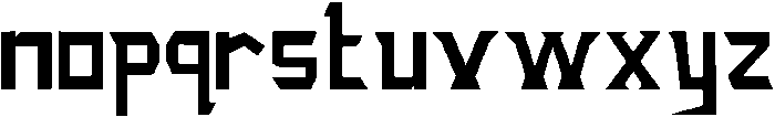 Maxim otf (400) Font LOWERCASE