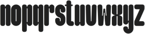 Maximalis Condensed otf (400) Font LOWERCASE