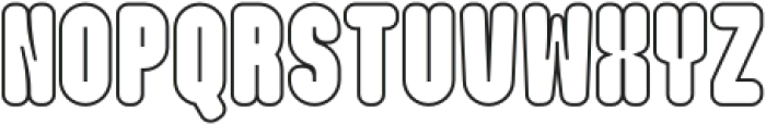 Maximalis Outline otf (400) Font UPPERCASE