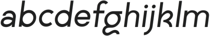 Maximo Nexa Italic ttf (400) Font LOWERCASE