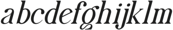 Maximum Visionary Semi Bold Italic otf (600) Font LOWERCASE