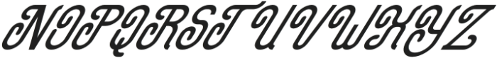Maxplein Italic otf (400) Font UPPERCASE