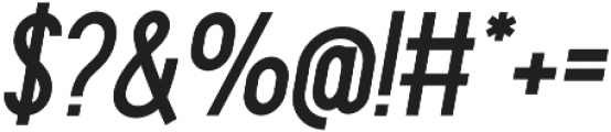 Maxwell Sans DemiBold Italic otf (600) Font OTHER CHARS
