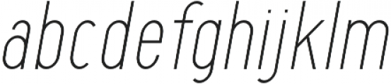 Maxwell Sans Light Italic otf (300) Font LOWERCASE