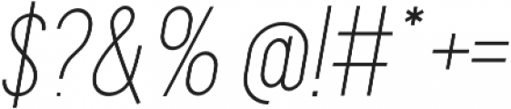 Maxwell SmCaps Light Italic otf (300) Font OTHER CHARS