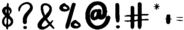 Maybe Regular otf (400) Font OTHER CHARS