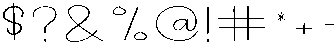 Maybe Regular otf (400) Font OTHER CHARS