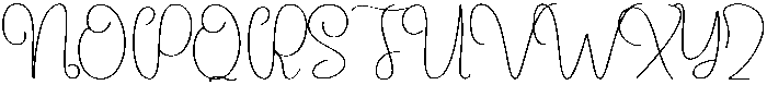 Maybe Regular otf (400) Font UPPERCASE