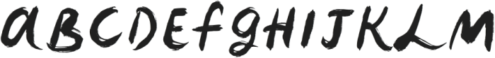 Mayflores Regular otf (400) Font LOWERCASE