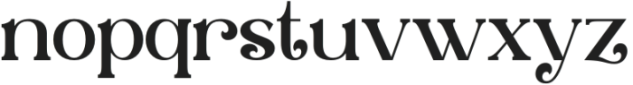 Mayford Display Regular otf (400) Font LOWERCASE