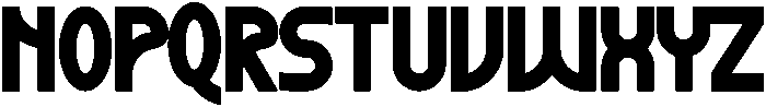 Mayhem Regular otf (400) Font UPPERCASE