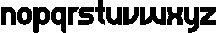 Mayhem Regular otf (400) Font LOWERCASE