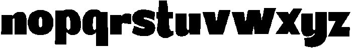 Mayhim Regular otf (400) Font LOWERCASE