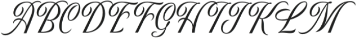Maynada Regular otf (400) Font UPPERCASE
