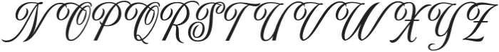 Maynada Regular otf (400) Font UPPERCASE