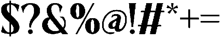 Mayrean otf (400) Font OTHER CHARS