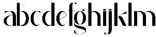 Mazera Regular otf (400) FONT