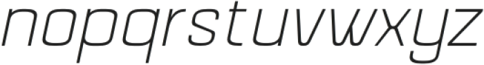 Mazestic Thin Italic otf (100) Font LOWERCASE