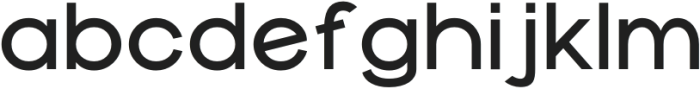 Mazier Regular otf (400) Font LOWERCASE