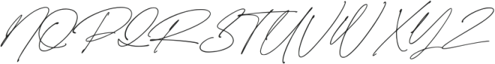 Maziyah Signature otf (400) Font UPPERCASE