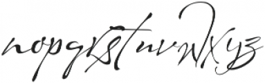 maestro signature alt otf (400) Font LOWERCASE