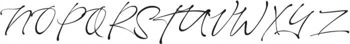 maestro signature otf (400) Font UPPERCASE