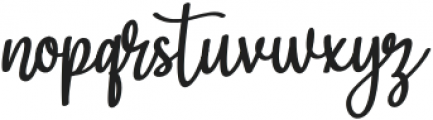 magic love otf (400) Font LOWERCASE