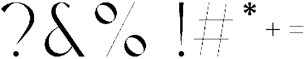 magic otf (400) Font OTHER CHARS