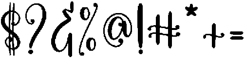 marigold otf (400) Font OTHER CHARS