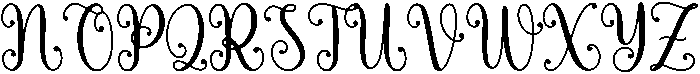 marigold otf (400) Font UPPERCASE