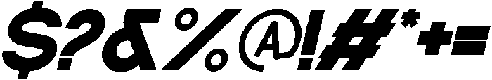 marinford_oblique otf (400) Font OTHER CHARS